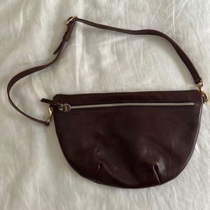 Clare V Grande Fanny Plum